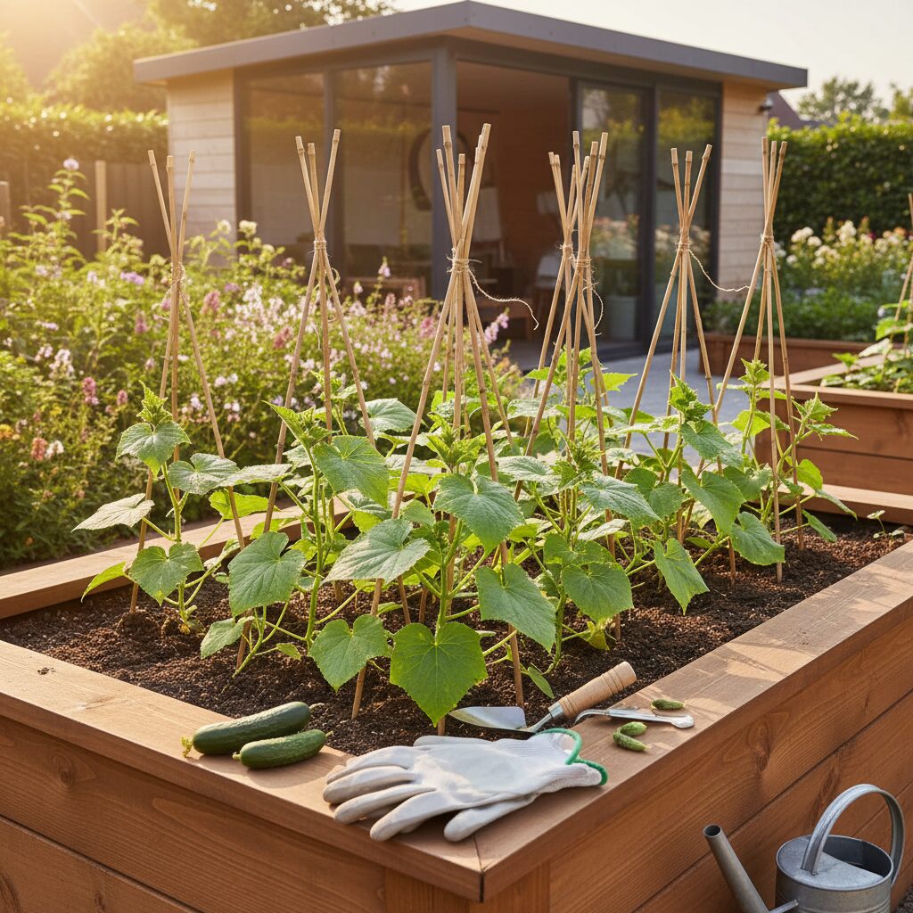 Jak zaplanować sadzenie ogórków, aby uzyskać obfity plon?