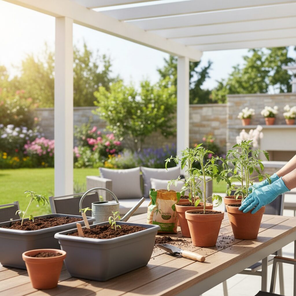 Jak zaplanować sadzenie pomidorów w doniczkach krok po kroku?