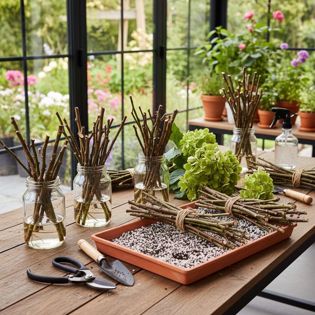 Jak przygotować sadzonki zdrewniałe i skutecznie je ukorzeniać?