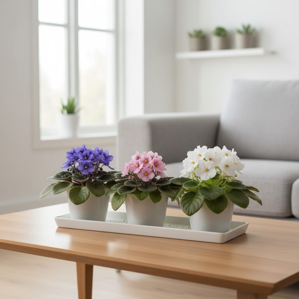 Saintpaulia — jak uprawiać fiołka afrykańskiego w domu?