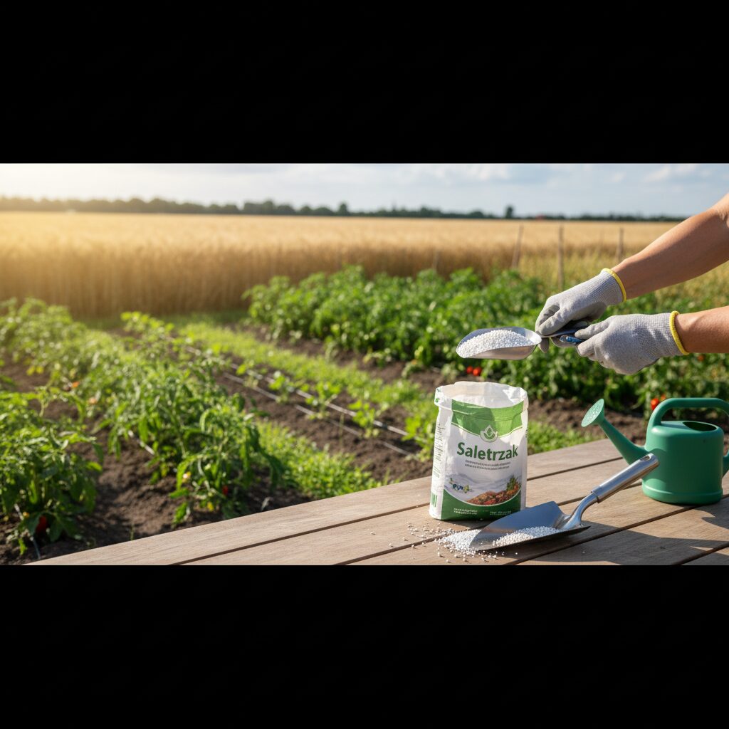 Saletrzak — kiedy stosować ten nawóz w ogrodzie i polu?