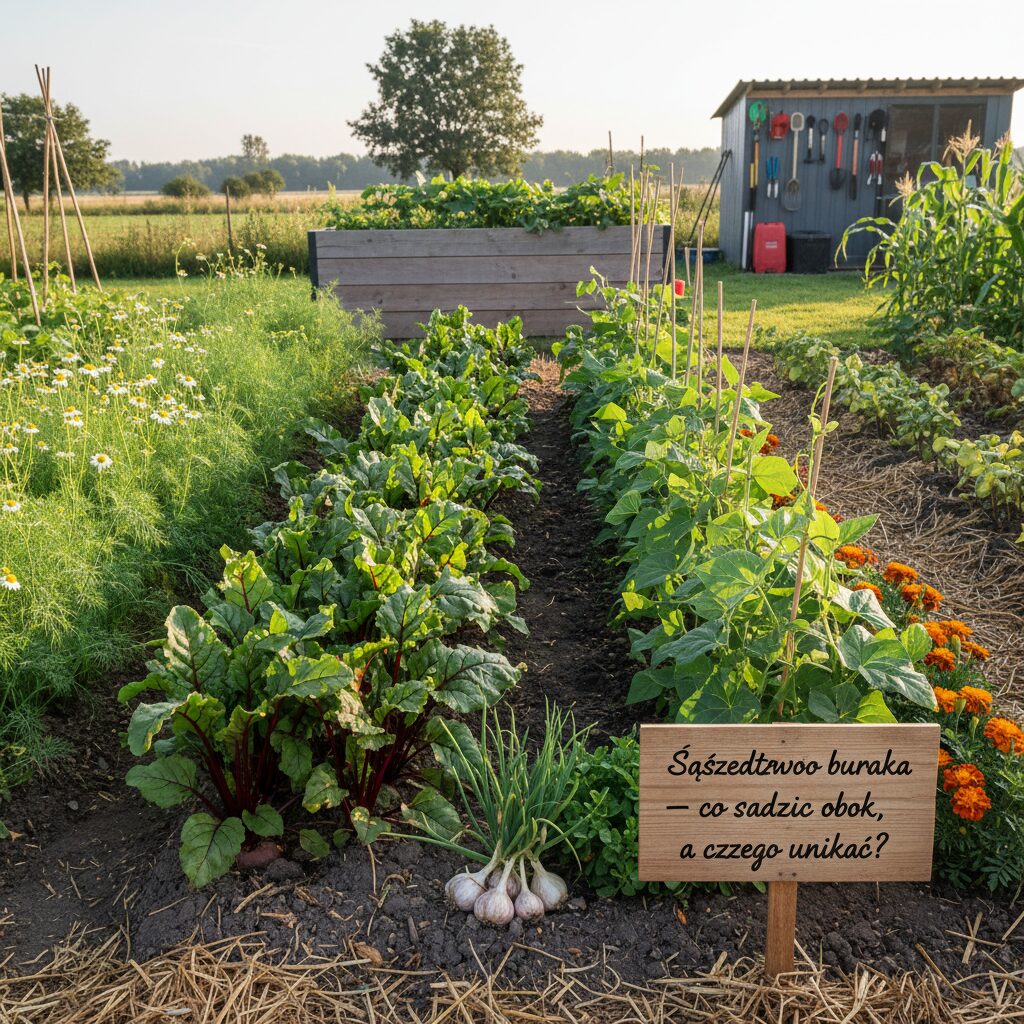 Sąsiedztwo buraka — co sadzić obok, a czego unikać?