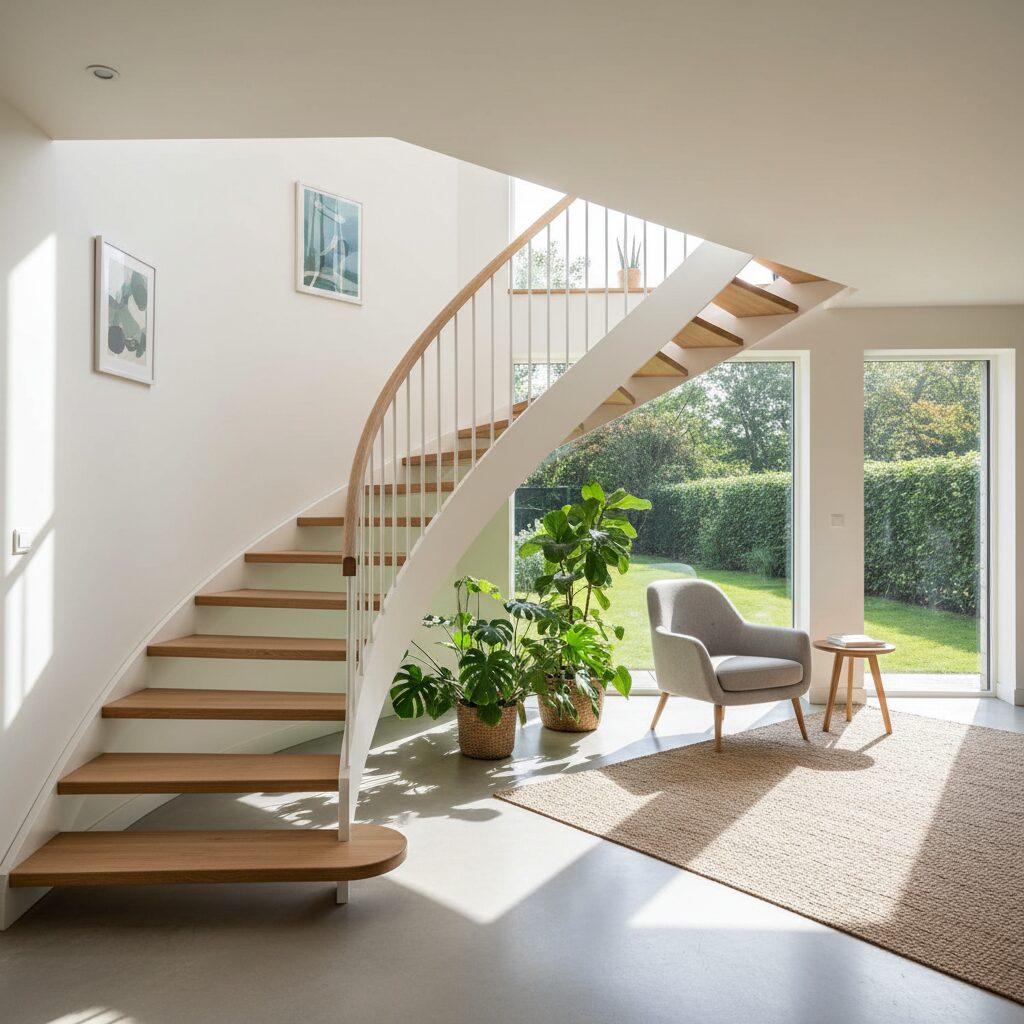 Schody zabiegowe — jak zaplanować wygodne i bezpieczne stopnie?