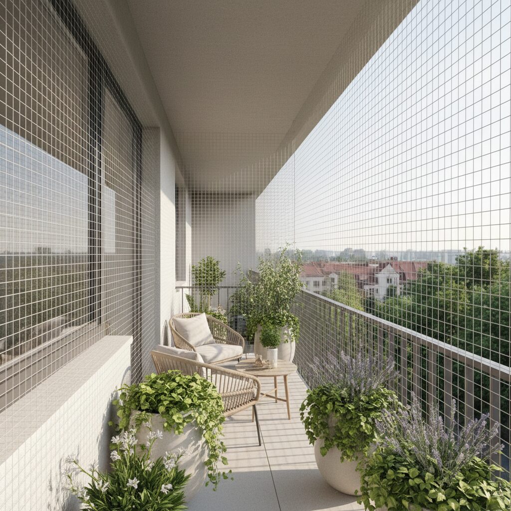 Siatka na gołębie — jak skutecznie zabezpieczyć balkon i okna?