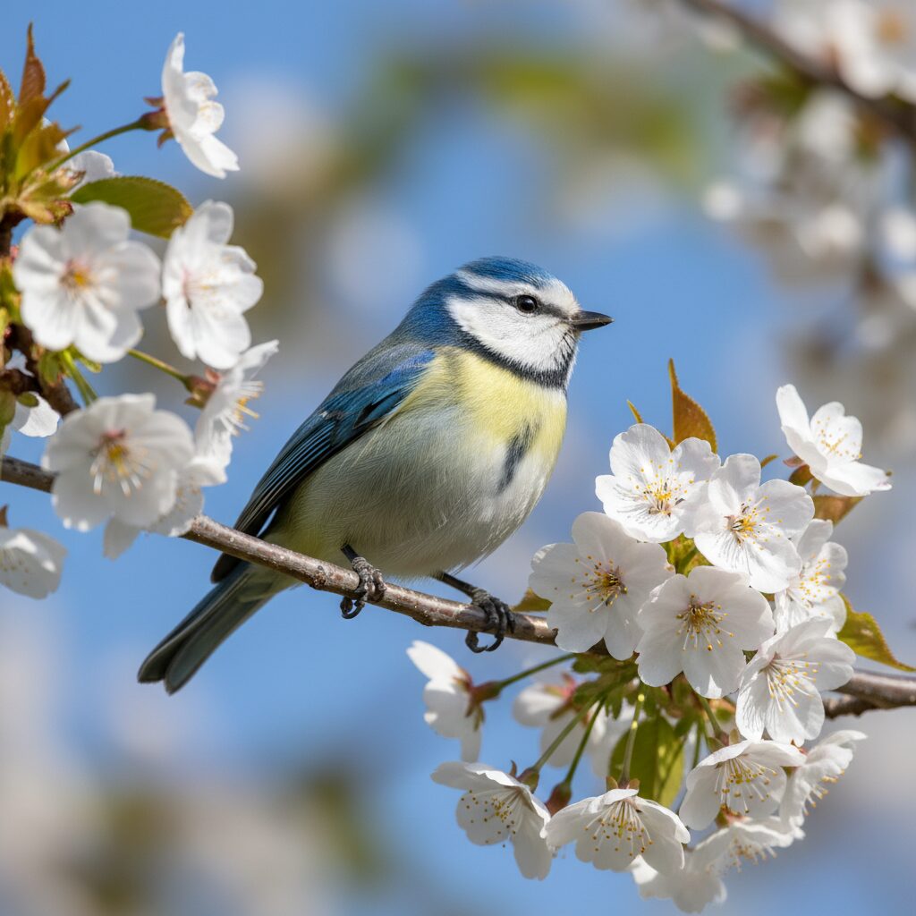 Sikorka lazurowa — jak rozpoznać ten unikatowy gatunek?