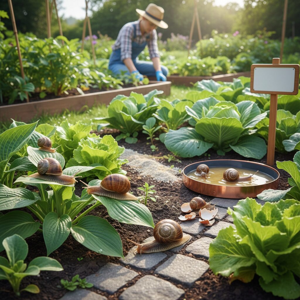 Jak skutecznie zwalczać ślimaki w ogrodzie? Kompletny poradnik