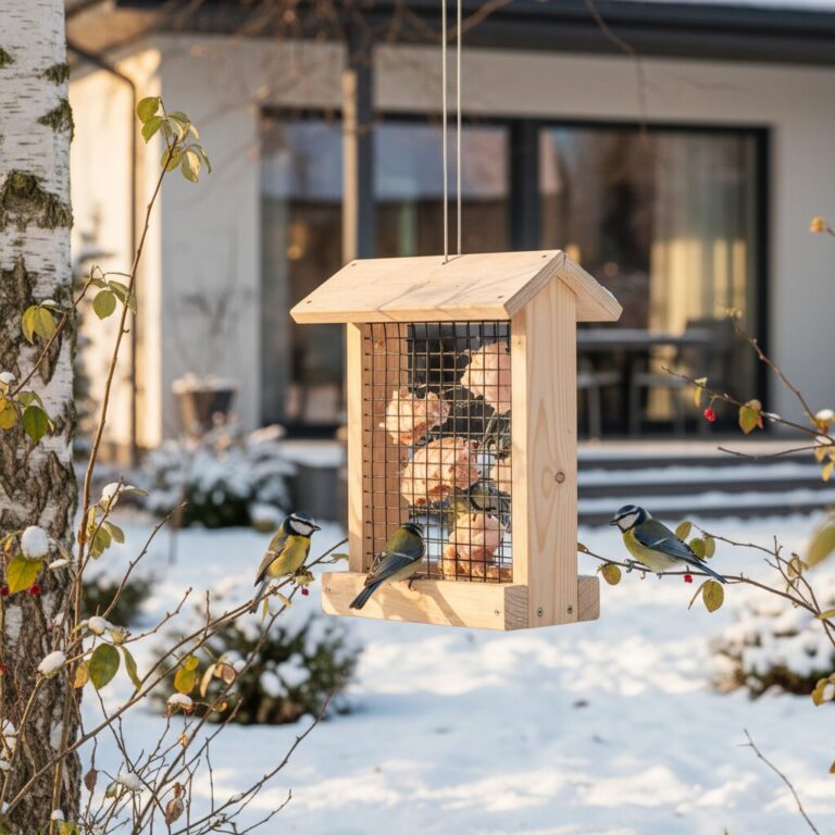 Słonina dla sikorek — jak podawać ją bezpiecznie?