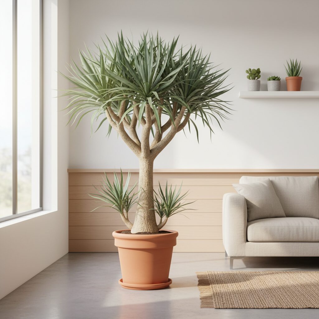 Smocze drzewo — jak uprawiać dracaena draco w domu?