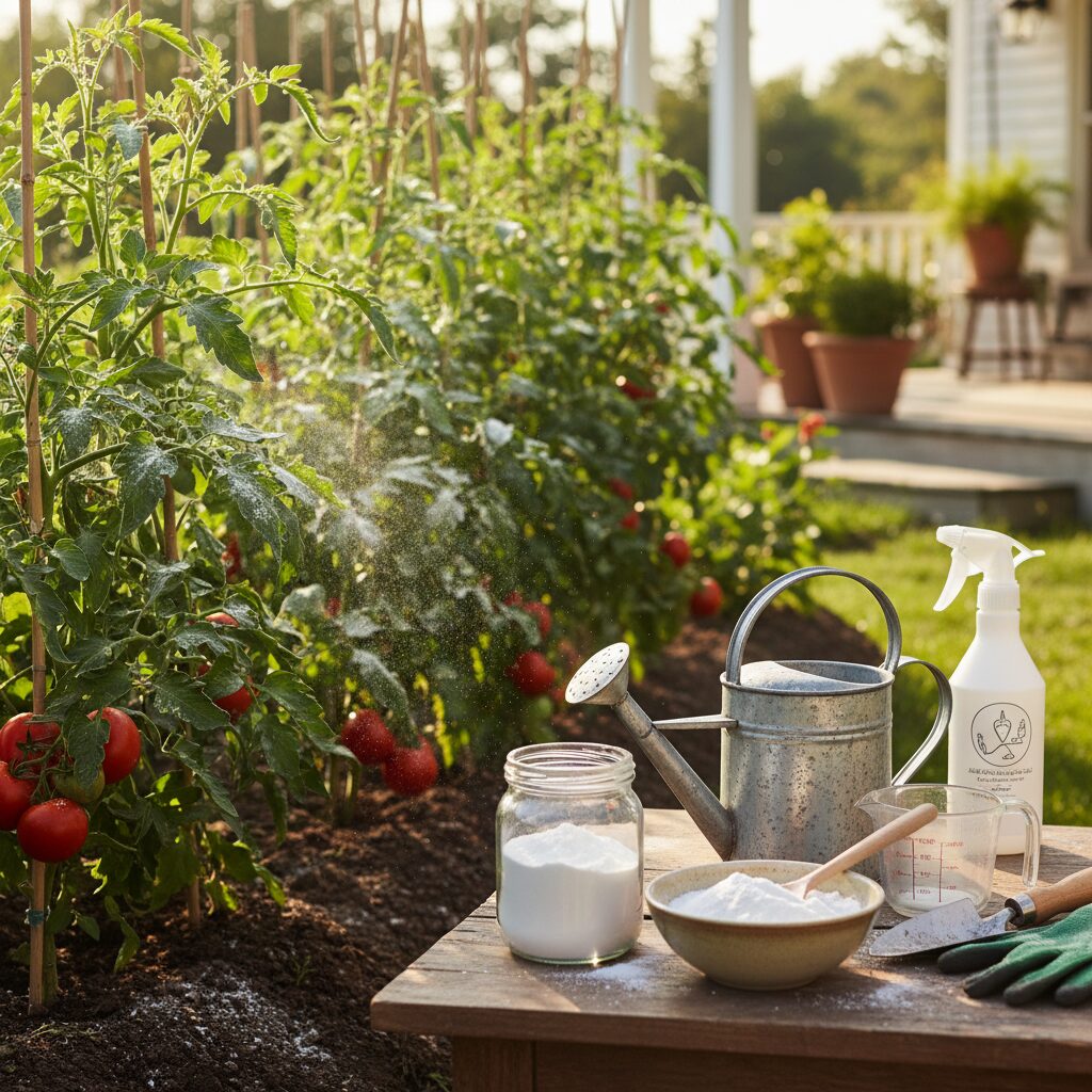 Soda na pomidory — jak stosować ten domowy sposób w ogrodzie?