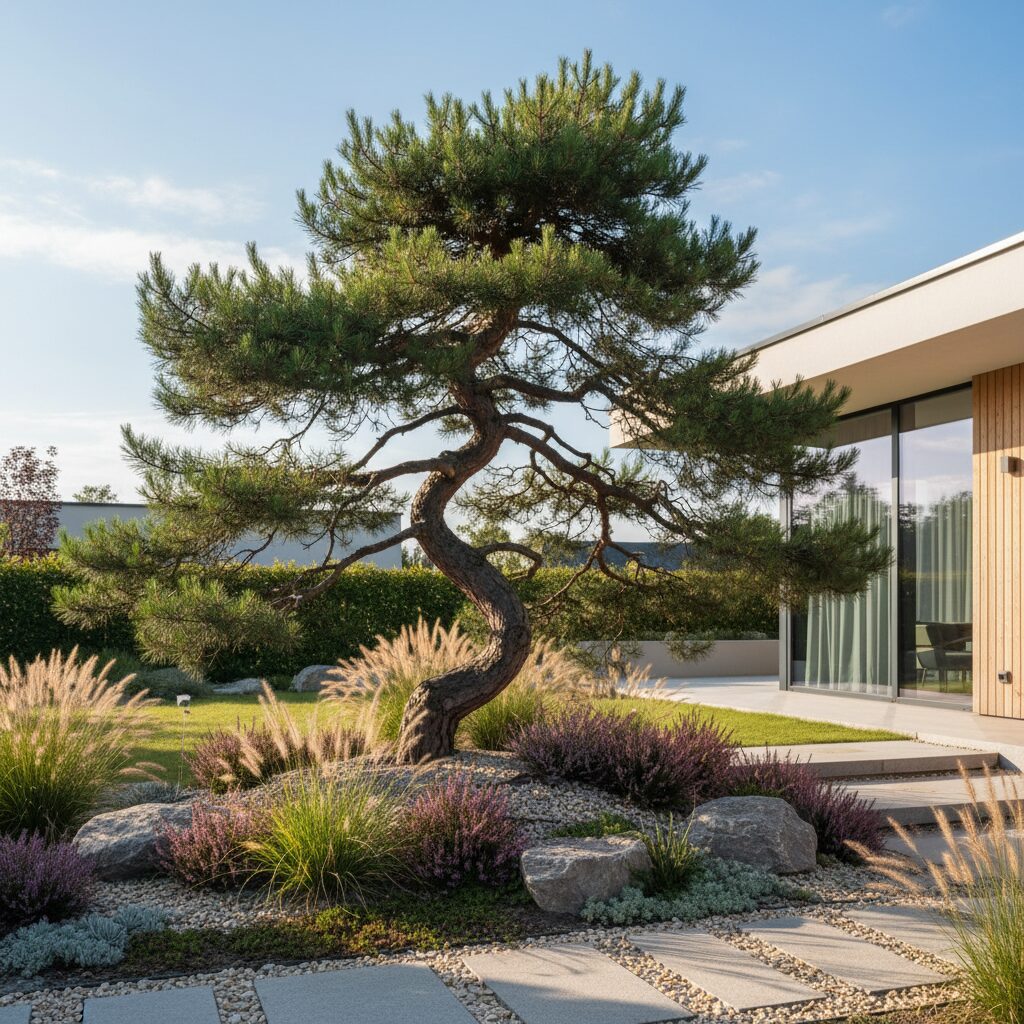 Sosna hakowata — jak uprawiać Pinus uncinata w ogrodzie?