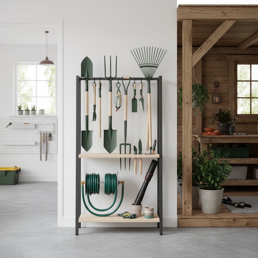 Jaki stojak na narzędzia ogrodowe wybrać do garażu i altany?