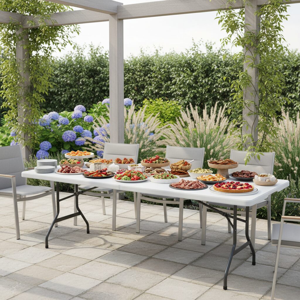 Stół cateringowy składany — jak wybrać model na każdą okazję?