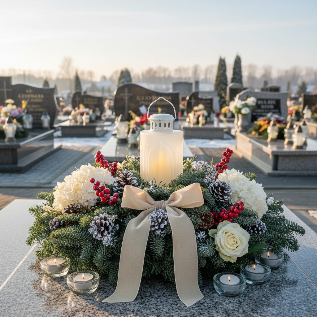 Jaki stroik świąteczny na cmentarz wybrać? Ekspercki poradnik