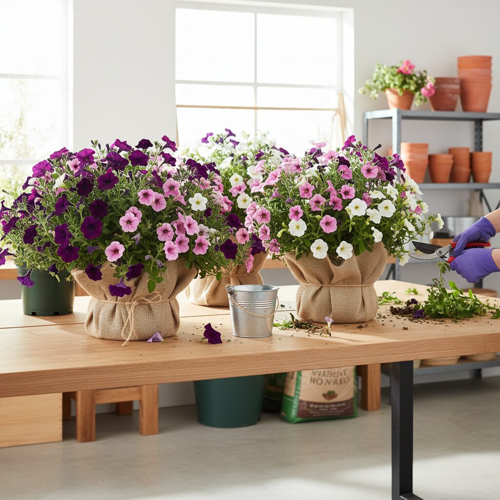 Surfinia zimowanie — jak skutecznie przechować kwiaty?