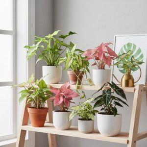Syngonium odmiany — kompletny przewodnik po zroślichach