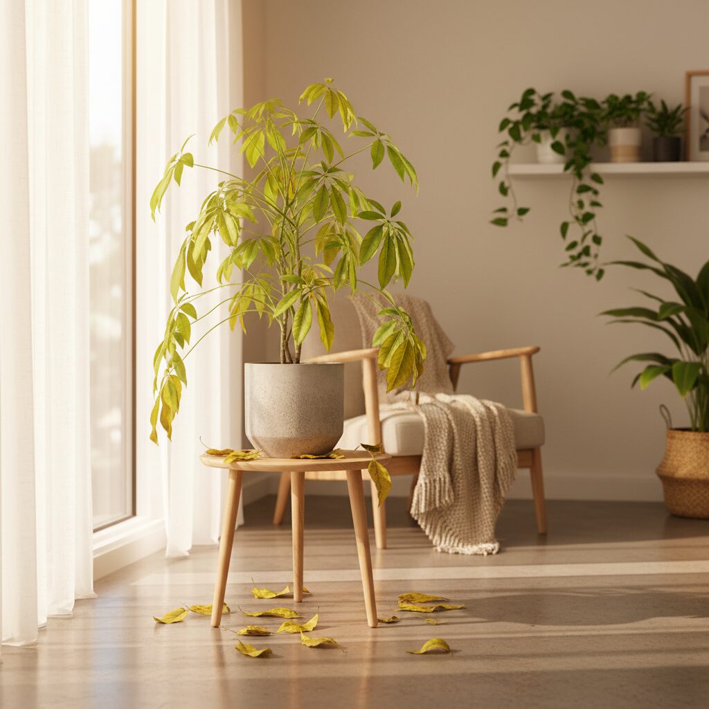 Dlaczego szeflera gubi liście? Poznaj przyczyny i ratunek