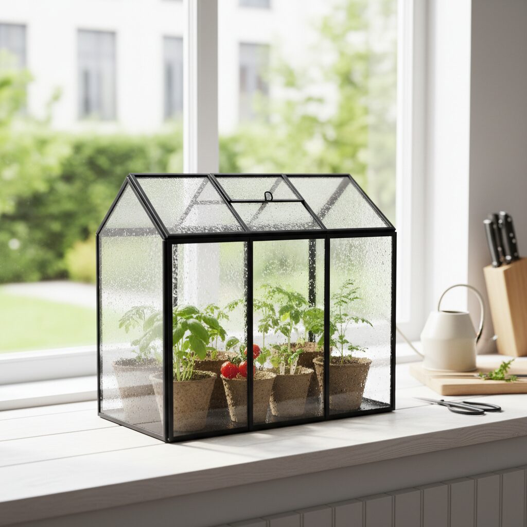 Szklarnia na parapet — jak zacząć domową uprawę roślin?