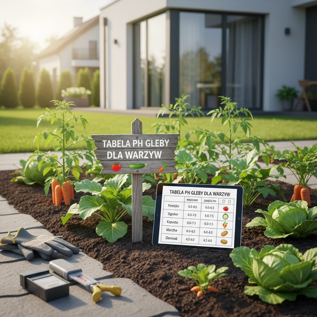 Jaka jest tabela ph gleby dla warzyw?