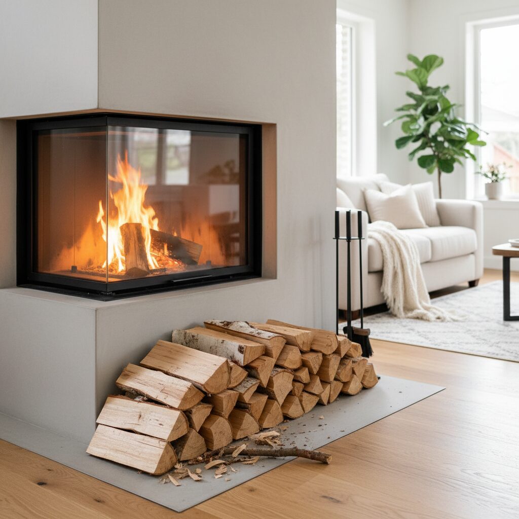 Topola do kominka — czy warto nią palić i jak ją przygotować?