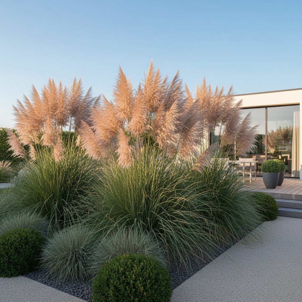 Trawa pampasowa — uprawa, sadzenie i pielęgnacja w ogrodzie