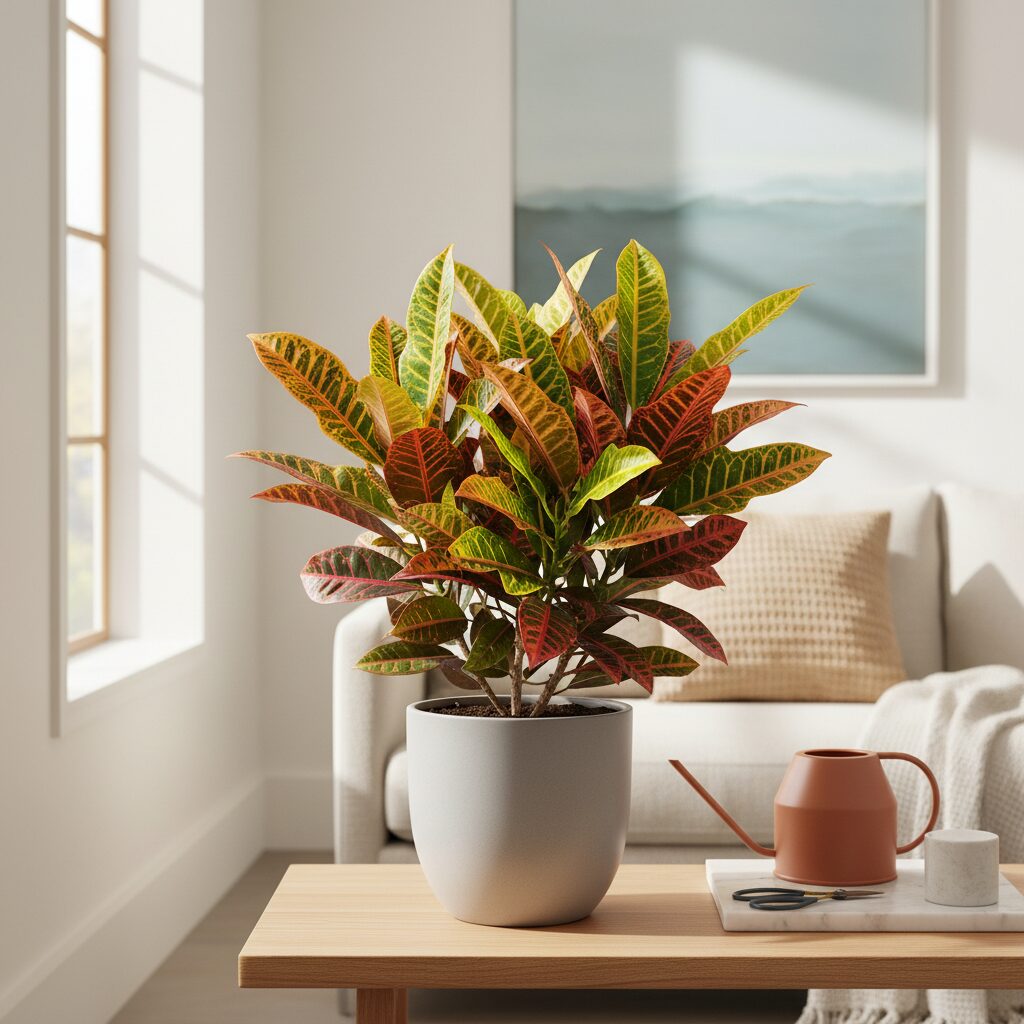 Trójskrzyn pstry — jak dbać o tę kolorową roślinę w domu?