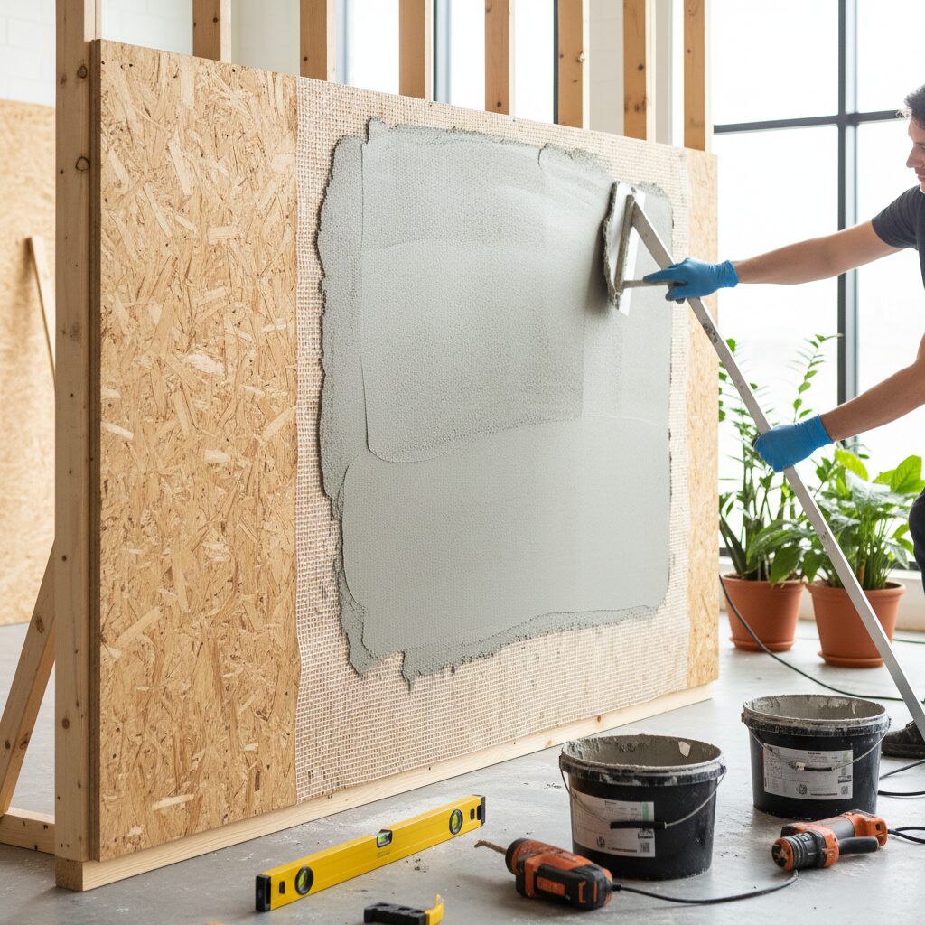 Jak położyć tynk na OSB? Kompletny poradnik krok po kroku