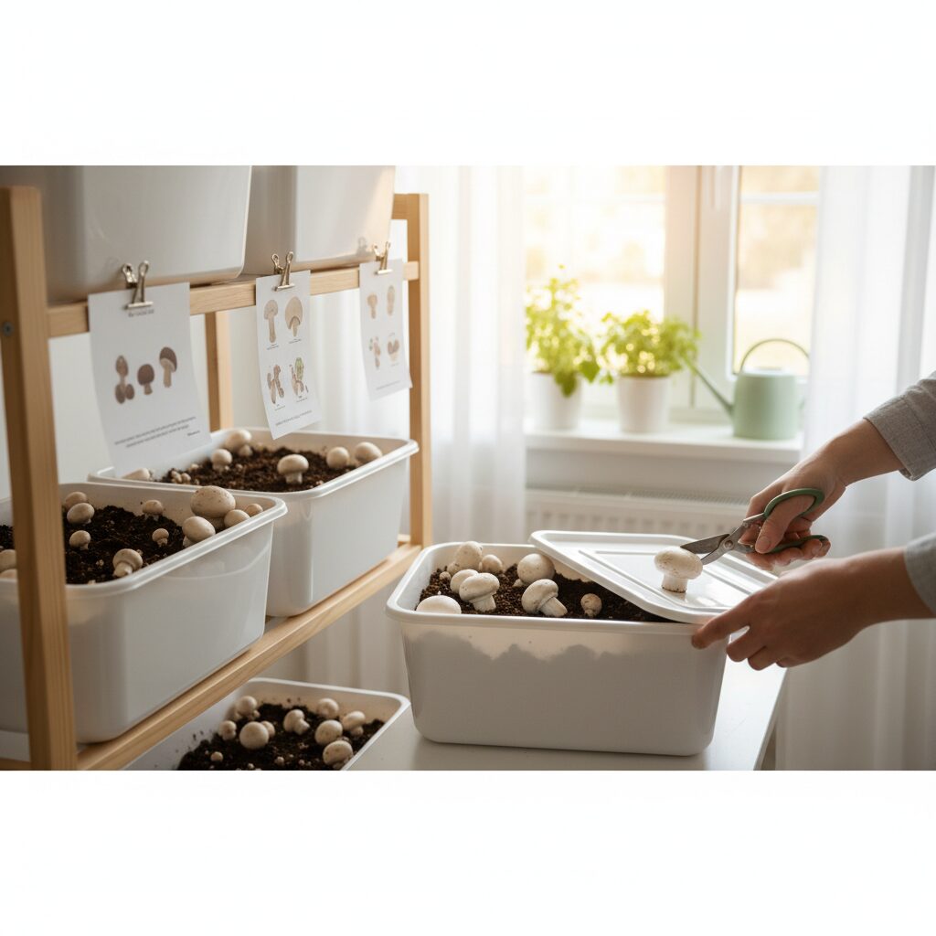 Uprawa pieczarek w domu — kompletna instrukcja krok po kroku