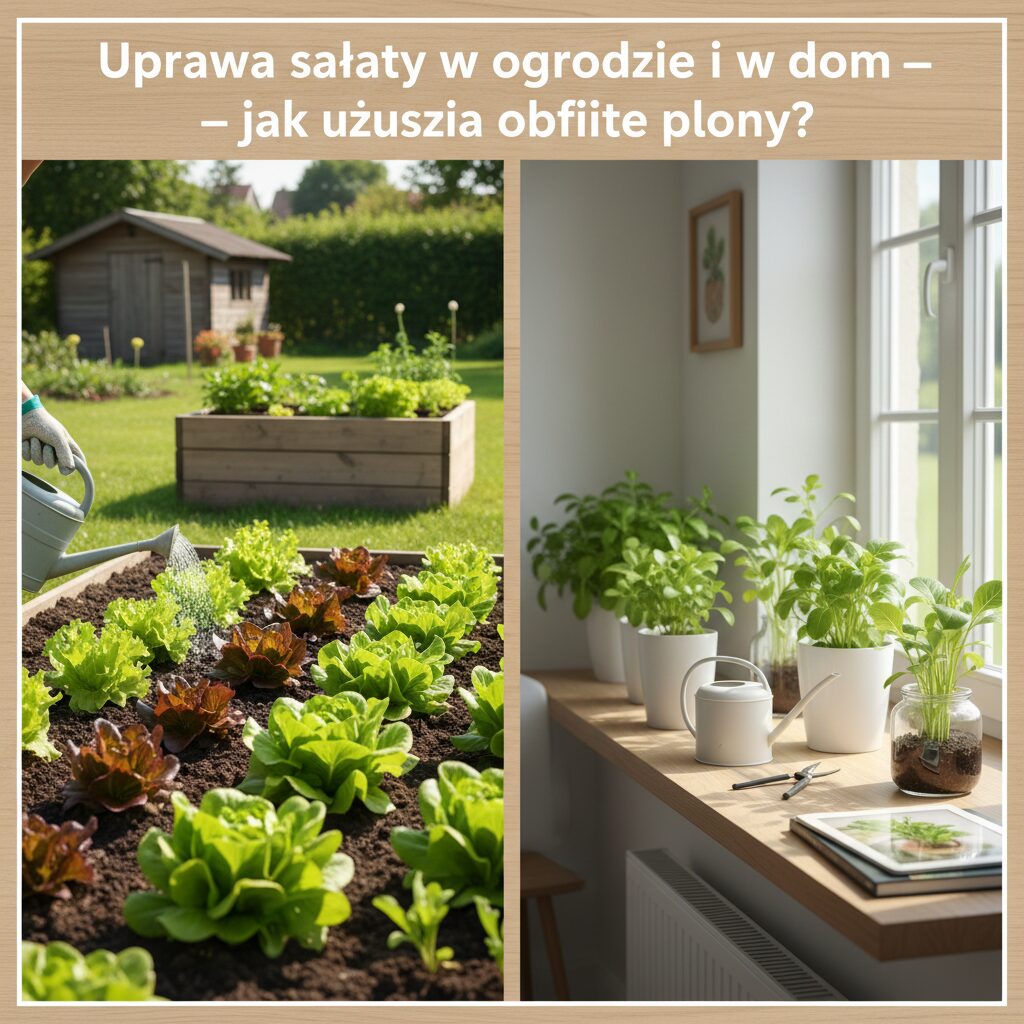 Uprawa sałaty w ogrodzie i w domu — jak uzyskać obfite plony?