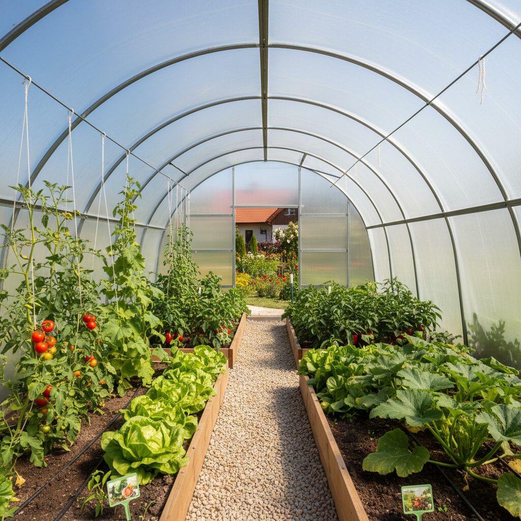 Uprawa warzyw w tunelu foliowym — jak uzyskać rekordowe plony?