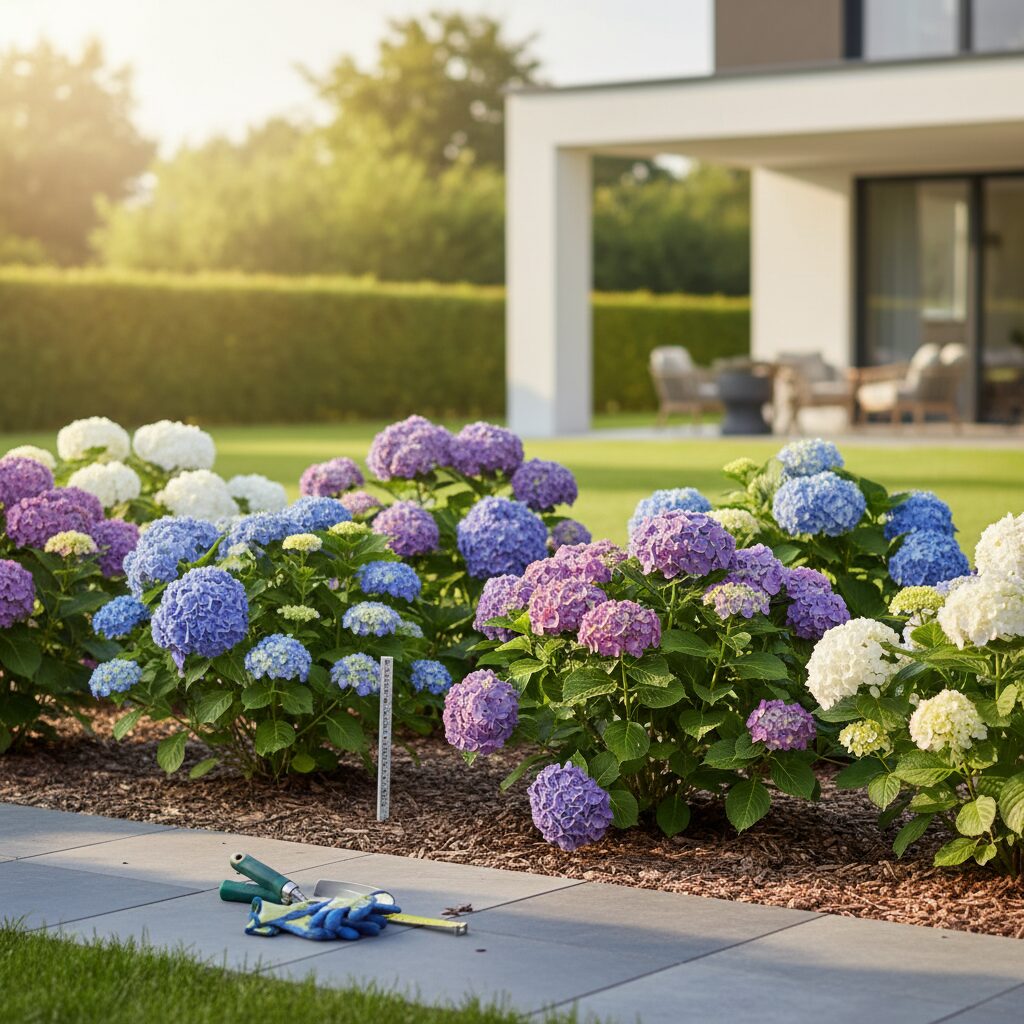 W jakiej odległości sadzić hortensje? Poradnik rozstawy