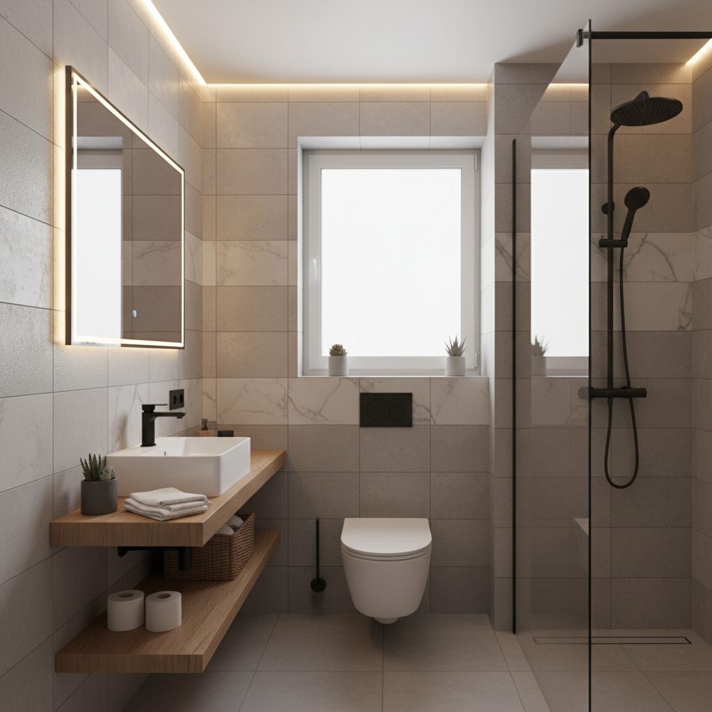 WC w bloku inspiracje — jak urządzić małą toaletę?