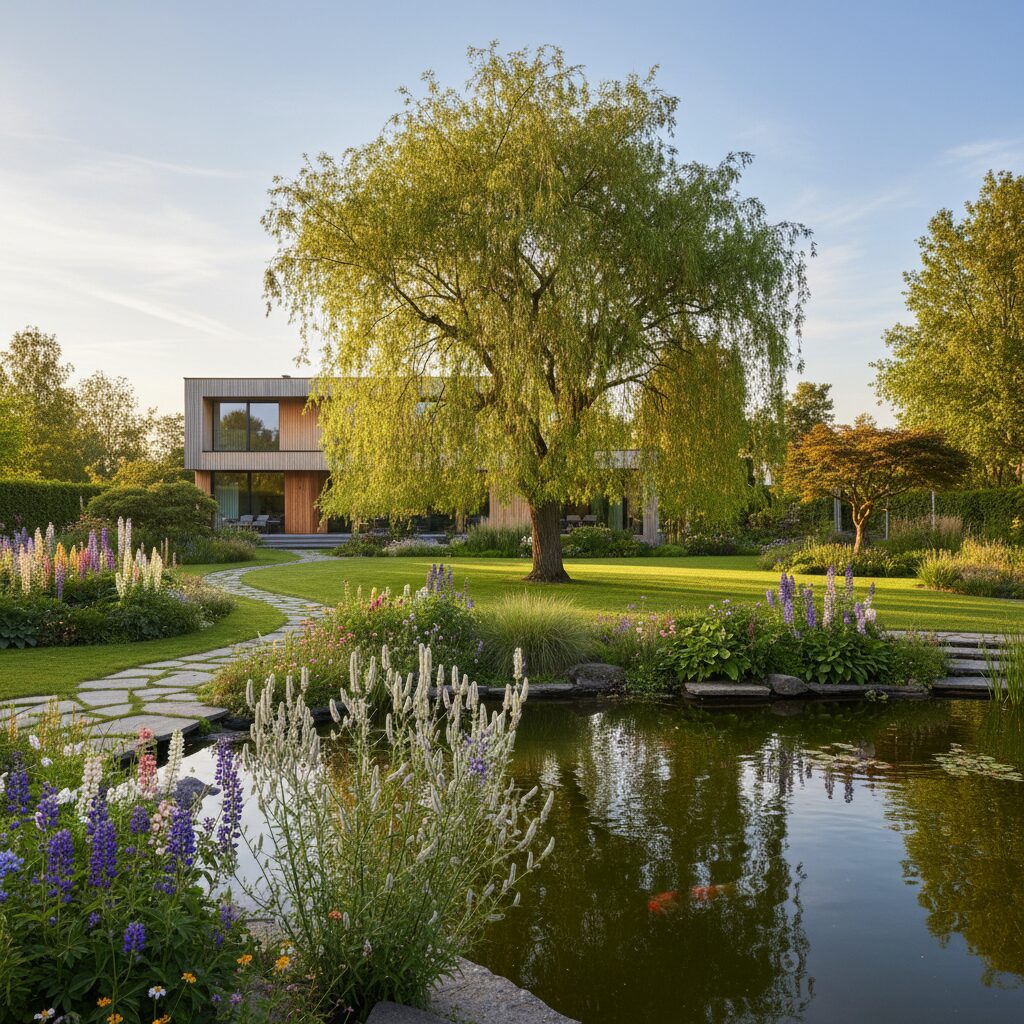 Wierzba w ogrodzie — odmiany, uprawa i pielęgnacja drzew Salix