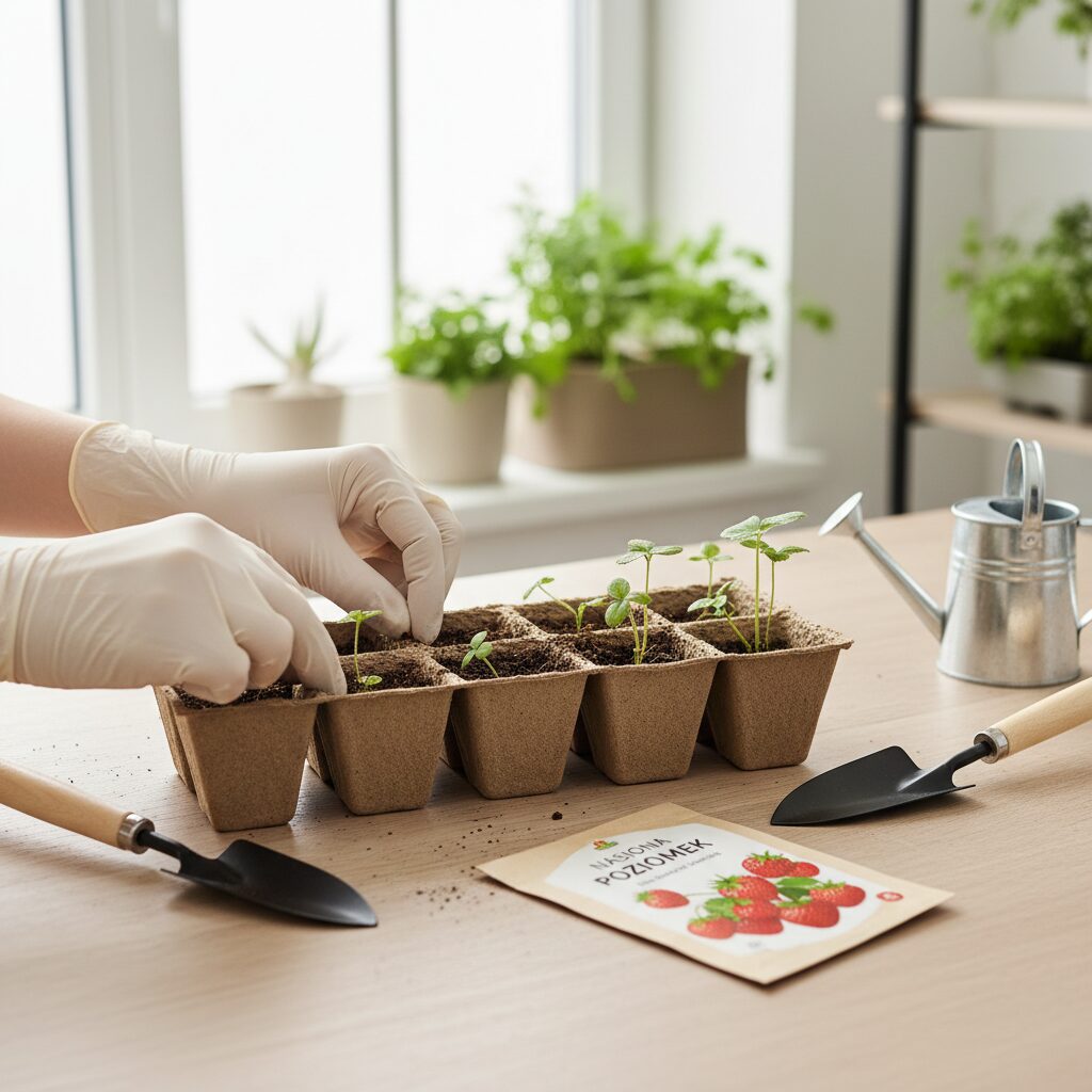 Wysiew poziomek — jak i kiedy siać nasiona krok po kroku?