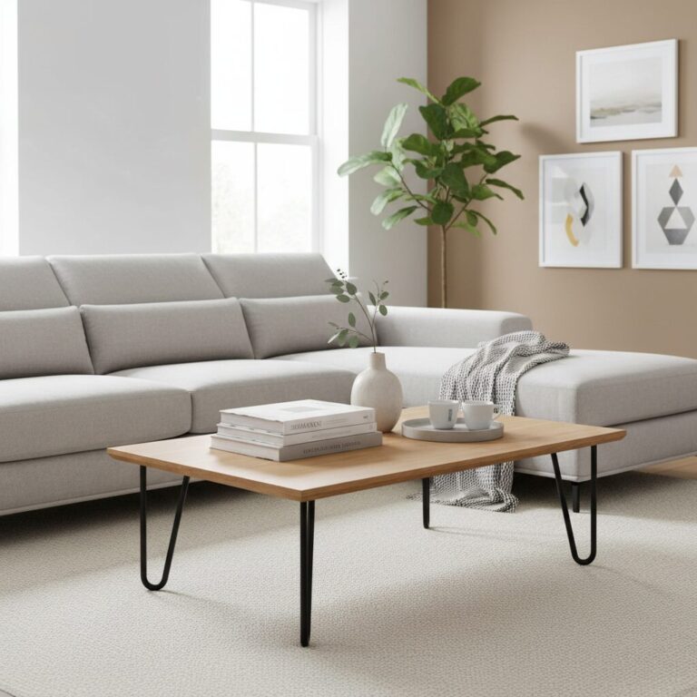 Jaka jest idealna wysokość stolika kawowego do salonu?