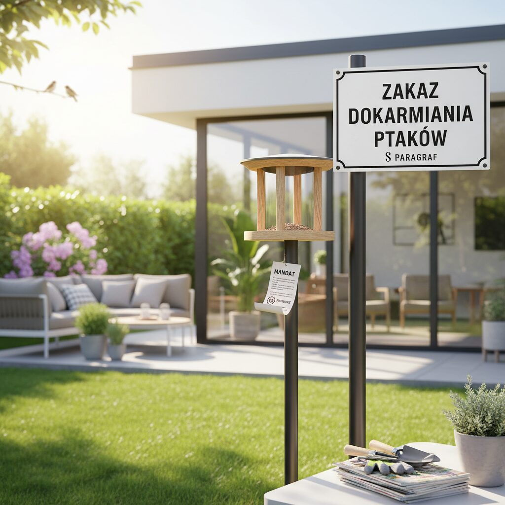 Zakaz dokarmiania ptaków paragraf — czy grozi Ci mandat?