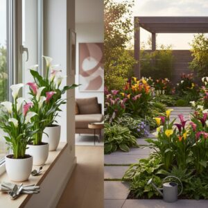 Zantedeschia — jak uprawiać i pielęgnować kalię w domu i ogrodzie?