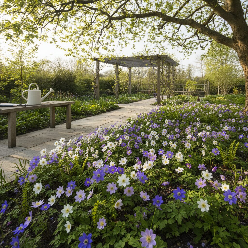 Zawilec grecki — jak uprawiać tę wiosenną ozdobę ogrodu?