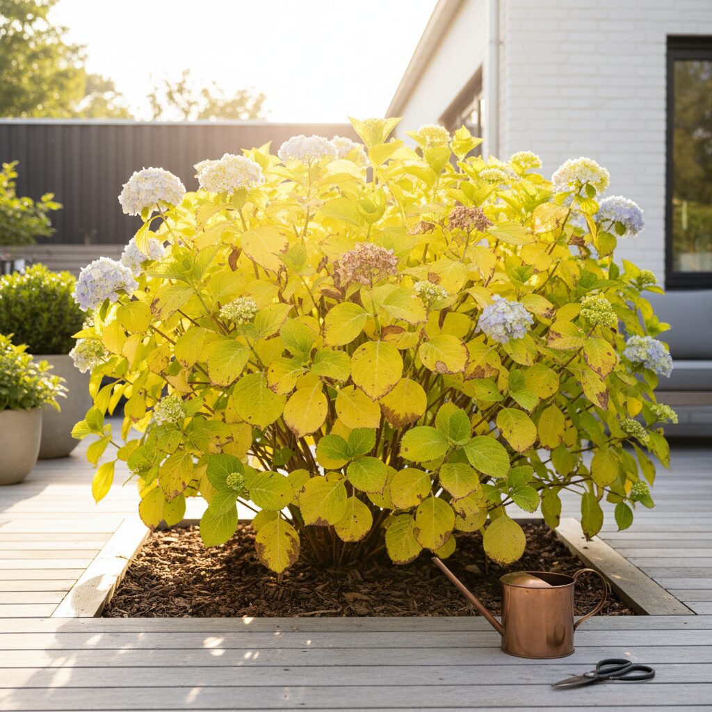 Dlaczego liście hortensji żółkną? Przyczyny i skuteczne porady