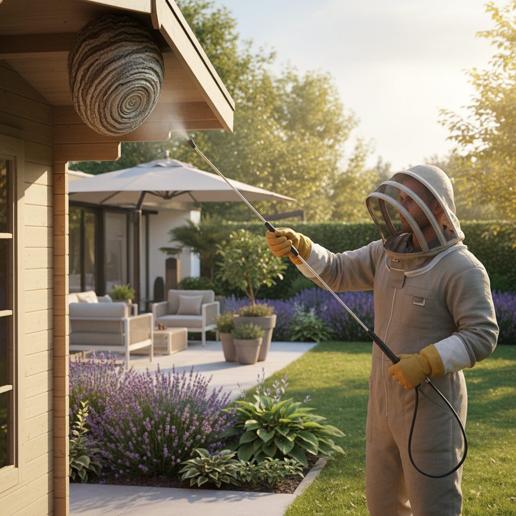 Skuteczne zwalczanie os — jak bezpiecznie pozbyć się gniazda?