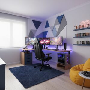 pokój gamingowy dla chłopca