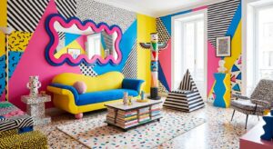 styl Memphis we wnętrzach