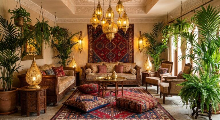 styl orientalny we wnętrzach