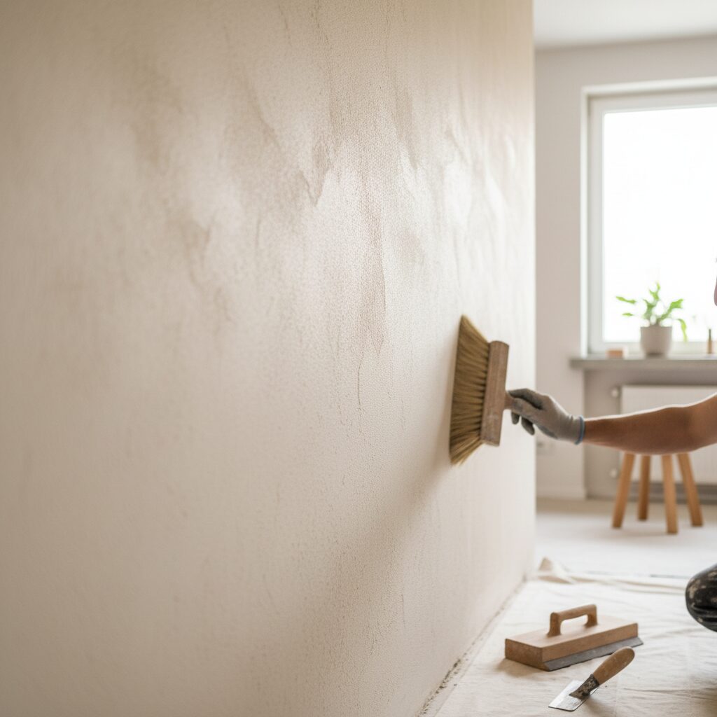 Tynk cementowo-wapienny bez gładzi