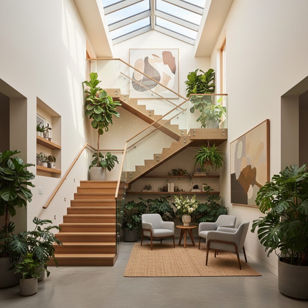 Wysoka klatka schodowa – aranżacje i pomysły, jak urządzić?