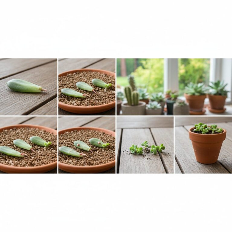 Rozmnażanie sukulentów z liścia – instrukcja krok po kroku