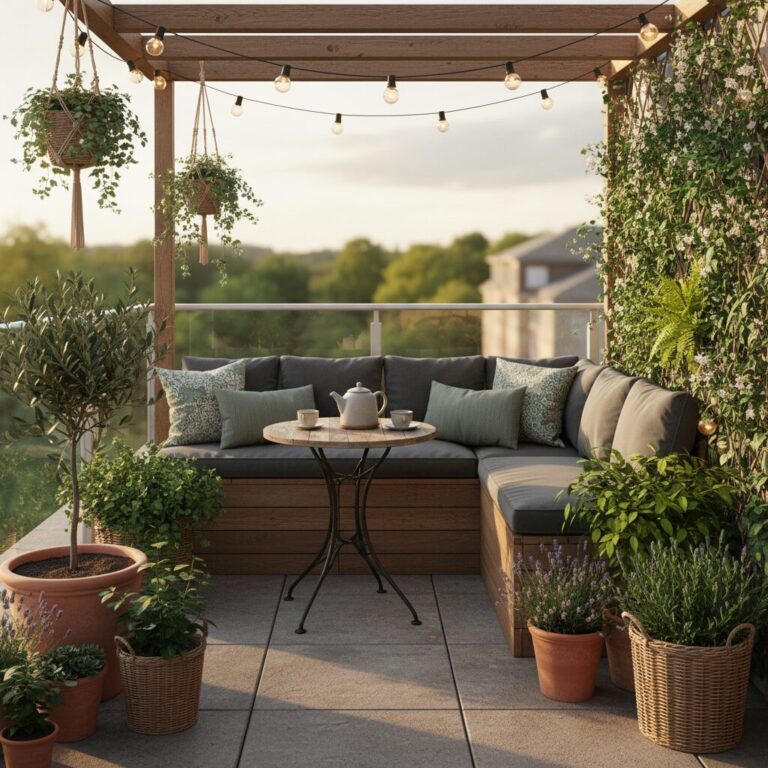 Aranżacja małego tarasu – pomysły, inspiracje i praktyczne rozwiązania