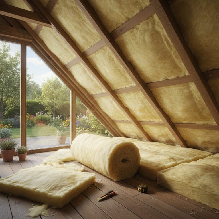 Ocieplenie poddasza wełną mineralną – jaka grubość i jak układać