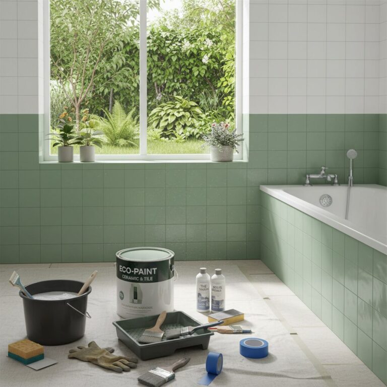 Malowanie płytek w łazience – jaka farba i jak przygotować