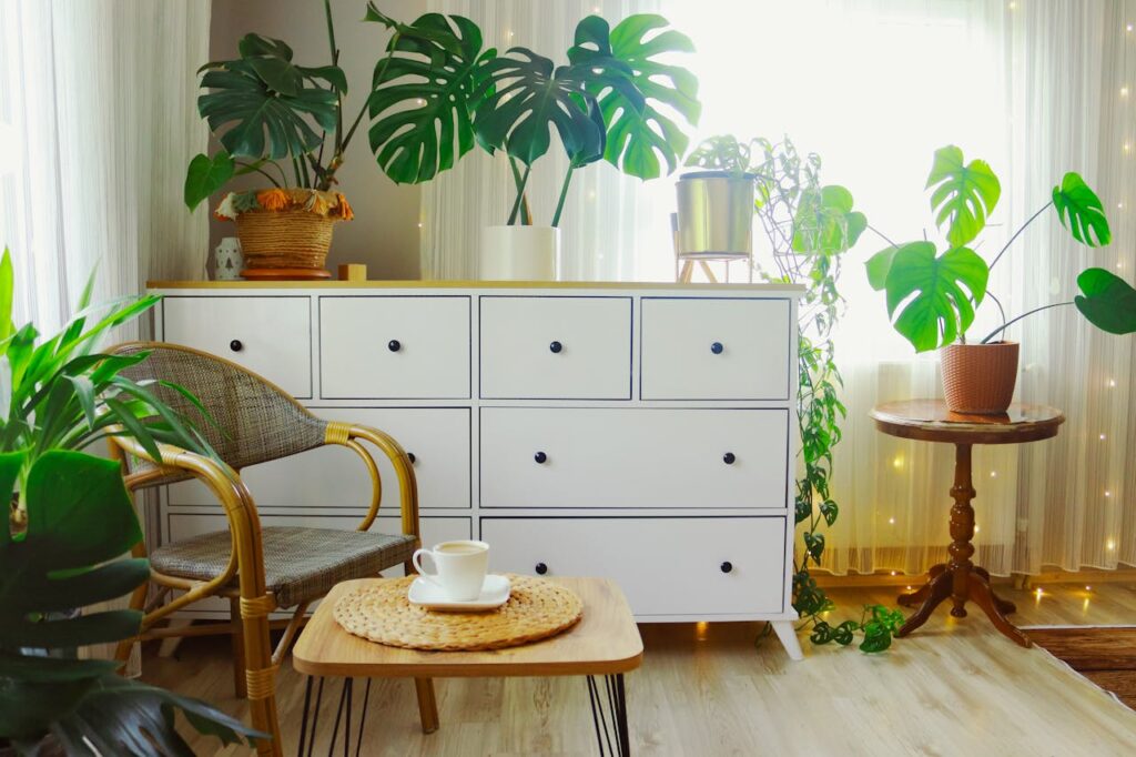 Estetyka wnętrz i trwałość dekoracji roślinnych. Kierunki rozwoju współczesnego designu florystycznego w aranżacji domowej
